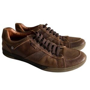 Fascar Izi Brown Leather Men’s Sneakers Made In Brazil Size‎ 8